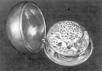 Карманные часы со шпиндельным спусковым механизмом (Англия, XVII...XVIII вв.)
