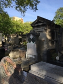 Надгробие Андре Мари Ампера на кладбище Монмарт