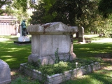 The grave of Humphrey Davy at the Cimetière de Plainpalais  in Geneva