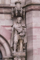 ЛЕЙБНИЦ Готфрид Вильгельм (Leibniz Gottfried Wilhelm). Памятник в Гёттингене