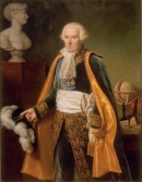 ЛАПЛАС Пьер Симон (Laplace Pierre-Simon). Посмертный портрет кисти Jean-Baptiste Paulin Guerin, 1838.