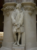 ЛЕЙБНИЦ Готфрид Вильгельм (Leibniz Gottfried Wilhelm). Памятник в Музее естественной истории Оксфордского университета