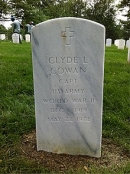 КОУЭН Клайд Лорейн (Clyde Lorrain Cowan Jr.) Могила на Арлингтонском кладбище