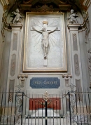 Могила Л. Гальвани в базилике Corpus Domini, Болонья, Италия. Фото В.Е. Фрадкина, 2019