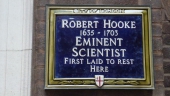 The St Helens Bishopsgate memorial in the City of London cemetery where Robert Hooke's body was placed in the 19th century