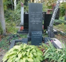 Могила Ландсбергов на Новодевичьем кладбище