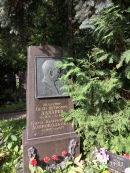 Могила П.П. Лазарева на Новодевичьем кладбище/ Фото В.Е. Фрадкина, 2017