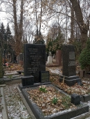 могила Т.К. Молодого на Новом Донском кладбище. Фото В.Е. Фрадкина, 2019