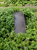 Могила Н.Д. Папалекси на Новодевичьем кладбище. Фото В.Е. Фрадкина, 2017