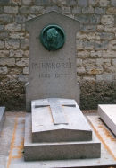 Могила Г. Д. Румкорфа на кладбище Монпарнас в Париже.