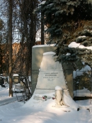 Могила С.И. Вавилова на Новодевичьем кладбище в Москве