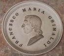 Медальон Гриальди в Tribuna di Galileo во Флоренции. Фото В.Е. Фрадкина, 2019