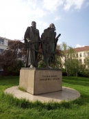 ПАмятник И. Кеплеру и Т. Браге в Праге. Фото В.Е. Фрадкина, 2017