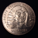 Р. Декарт. Памятная медаль