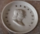 Медальон, посвященный К. РЕНАЛЬДИНИ Renaldini Carlo) в &quot;Tribuna di Galileo&quot; во Флоренции. Фото В.Е. Фрадкина, май, 2019