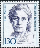 Почтовая марка с изображением Л. Мейтнер