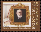 Марка с изображением У. Томсона (Кельвина)
